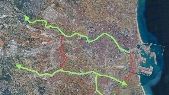 Los parques inundables que protegerán Valencia de las riadas costarán 150 millones y tendrán una ciclovía que los unirá