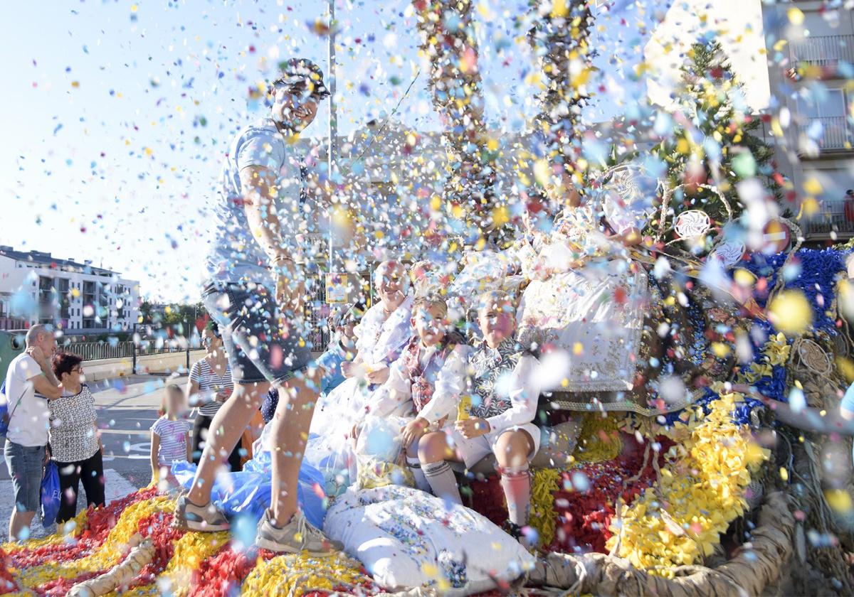 Cabalgata celebrada el pasado año en Paiporta.