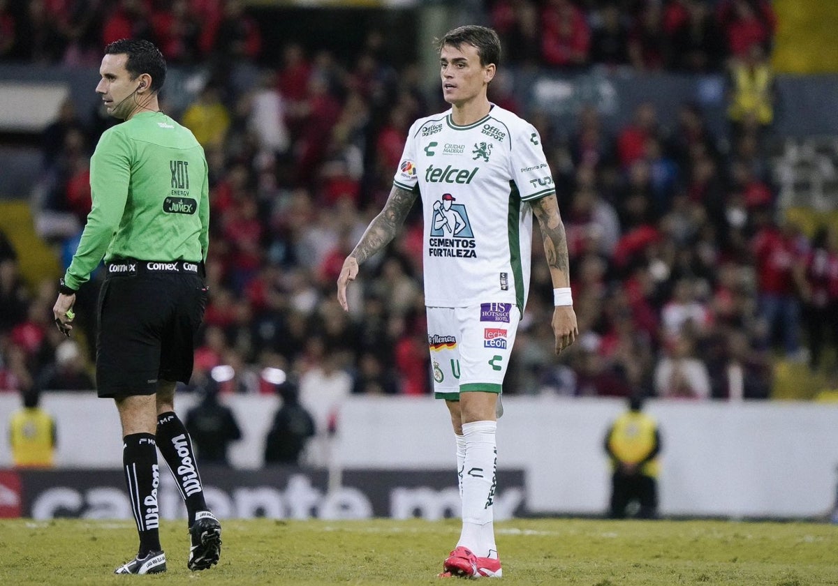 Nicolás Fonseca, durante un partido.