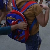 Alumnos de Primaria en un colegio de Barcelona.