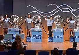 Sorteo de la Lotería Nacional de este sábado.