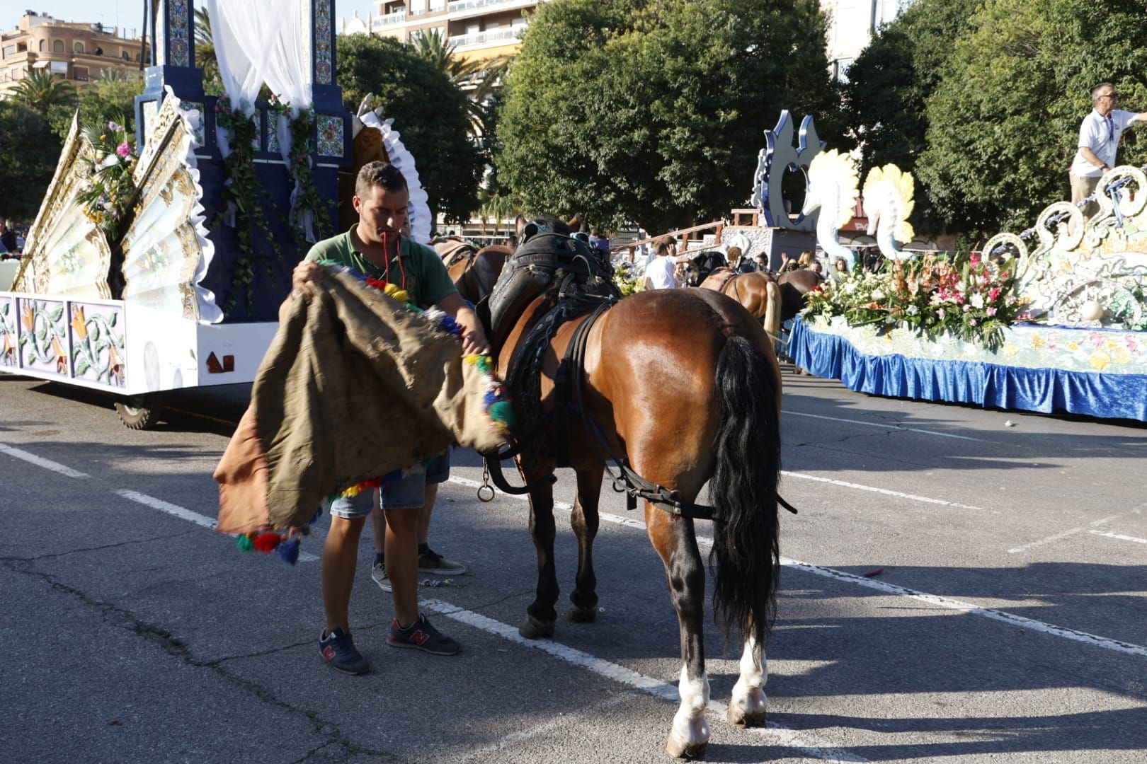 Fotos | La Batalla de Flores pone el broche de oro a la Feria de Julio de Valencia