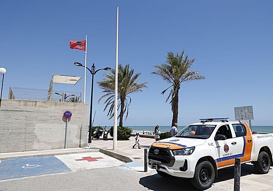 La playa de Portsaplaya, en Alboraia, este sábado