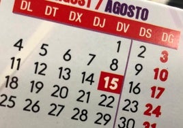El mes de agosto trae un puente festivo de tres días para toda España