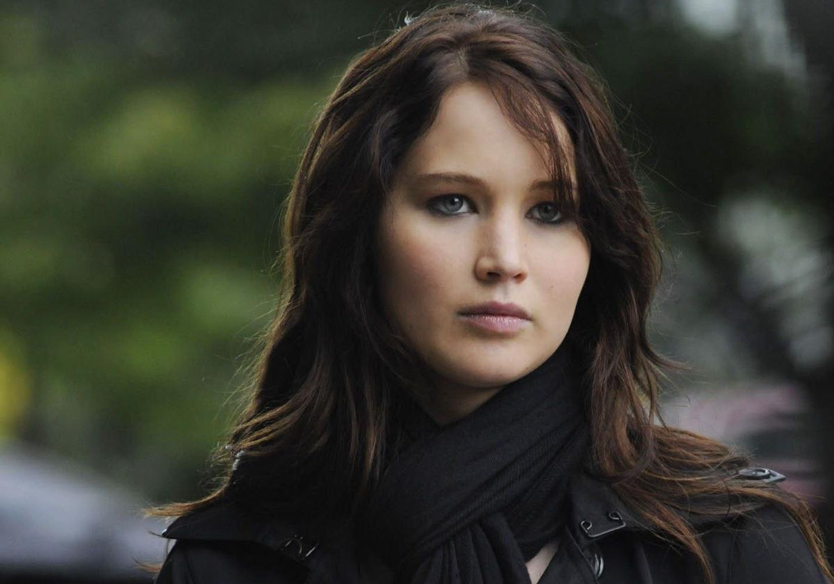 Jennifer Lawrence en una escena de la película 'El lado bueno de las cosas'