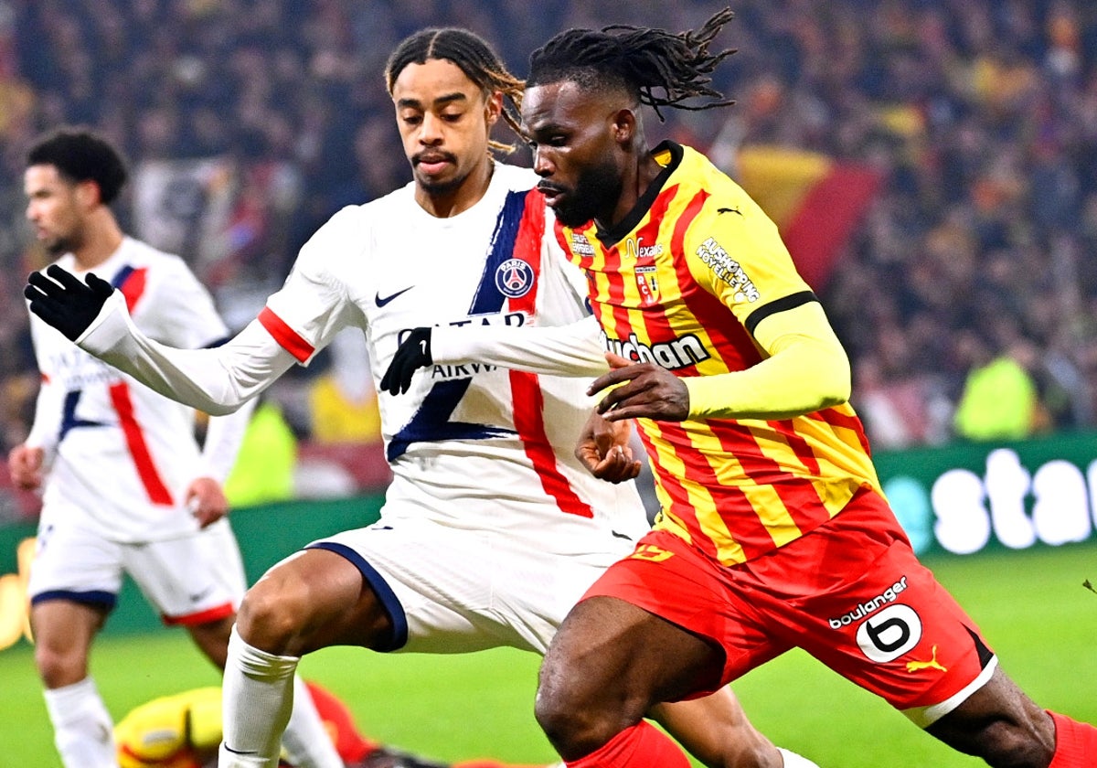 Koyalipou durante un encuentro ante el PSG.