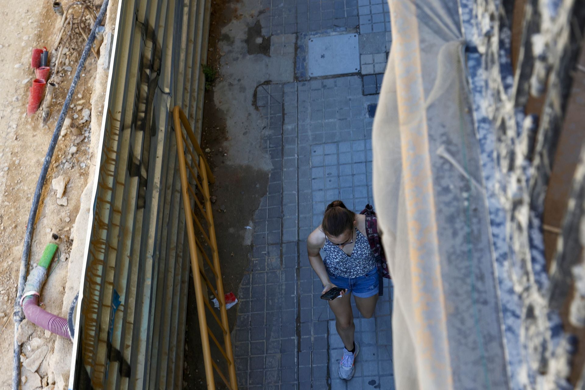 FOTOS | Así están las obras en la calle Alicante de Valencia