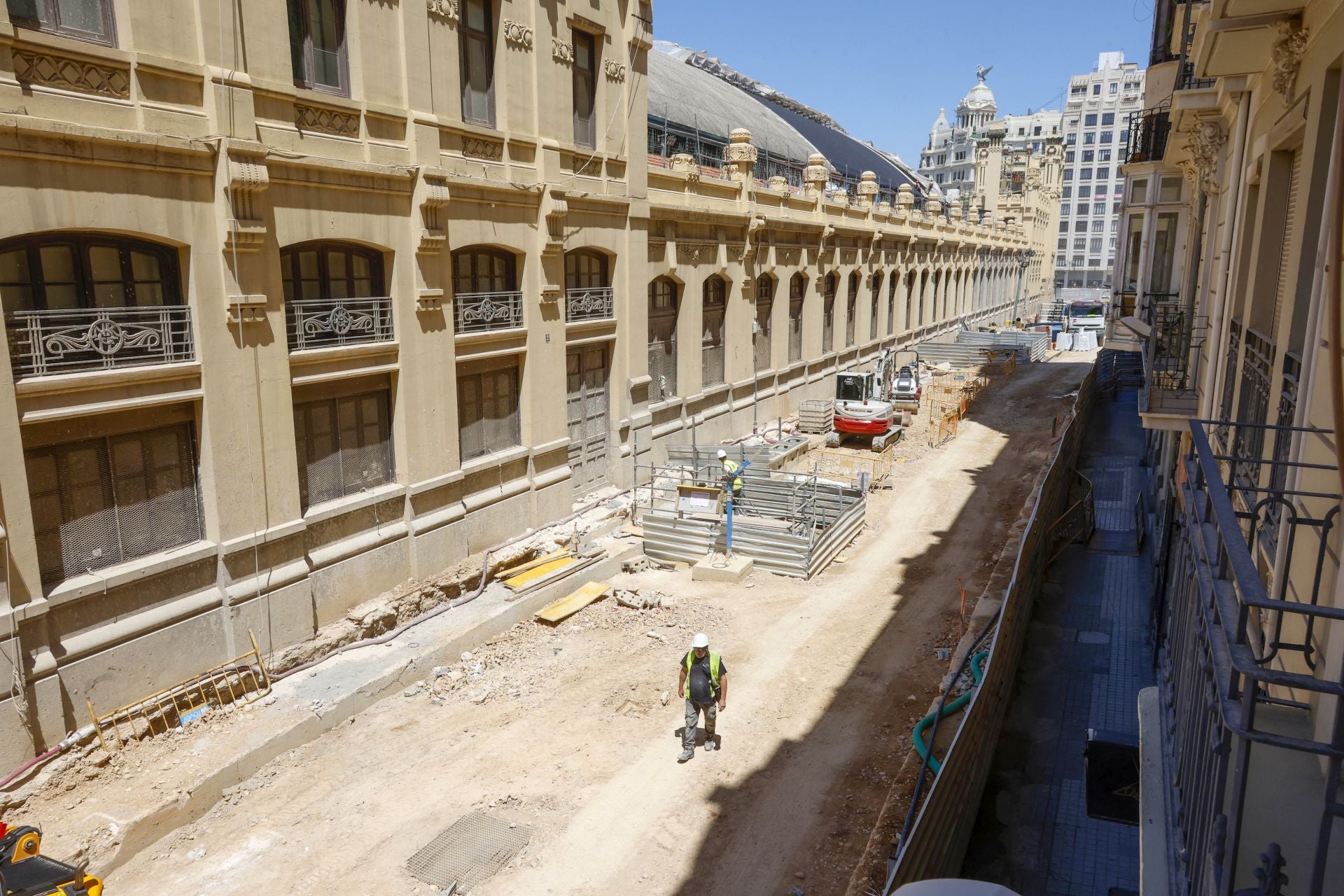 FOTOS | Así están las obras en la calle Alicante de Valencia