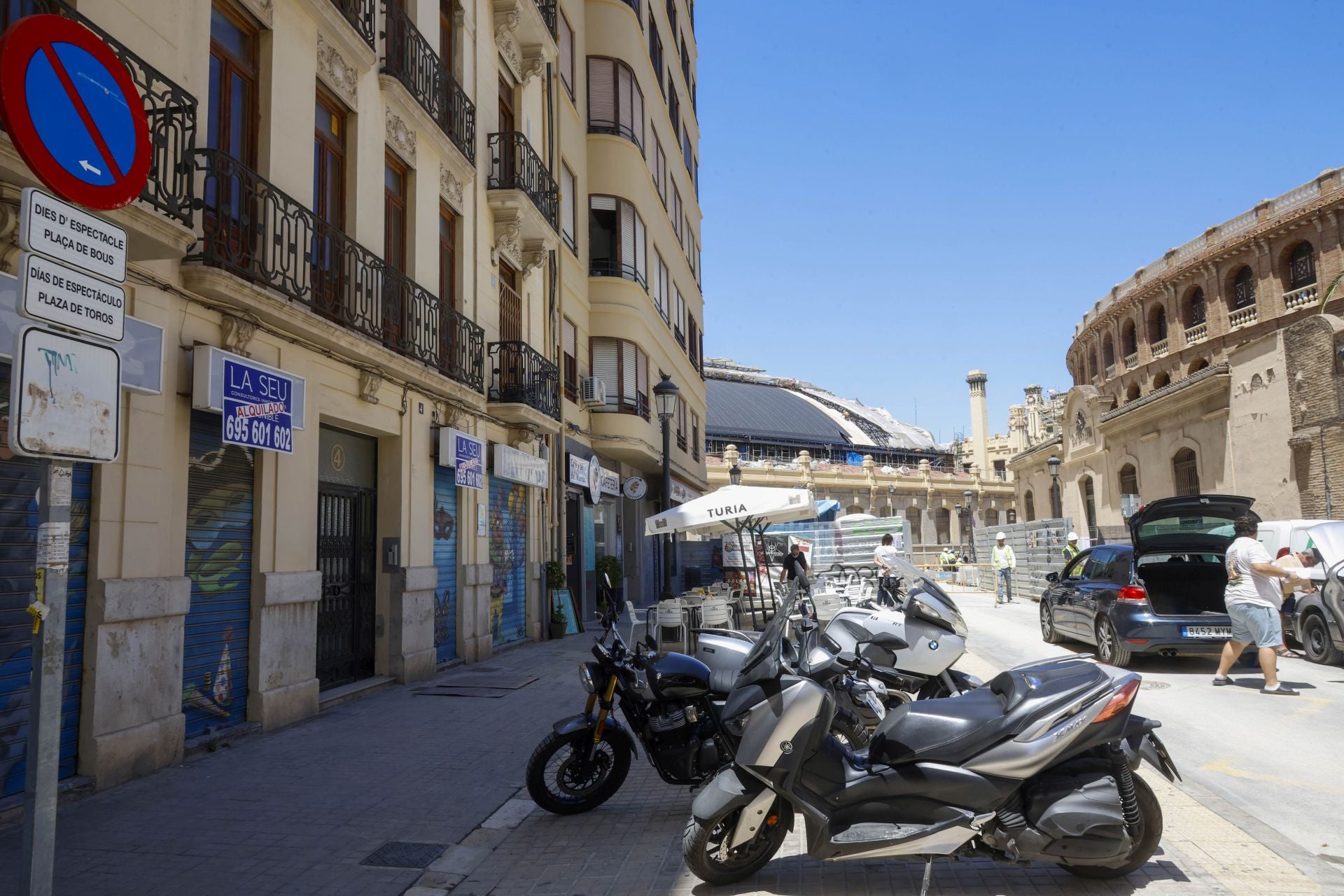 FOTOS | Así están las obras en la calle Alicante de Valencia