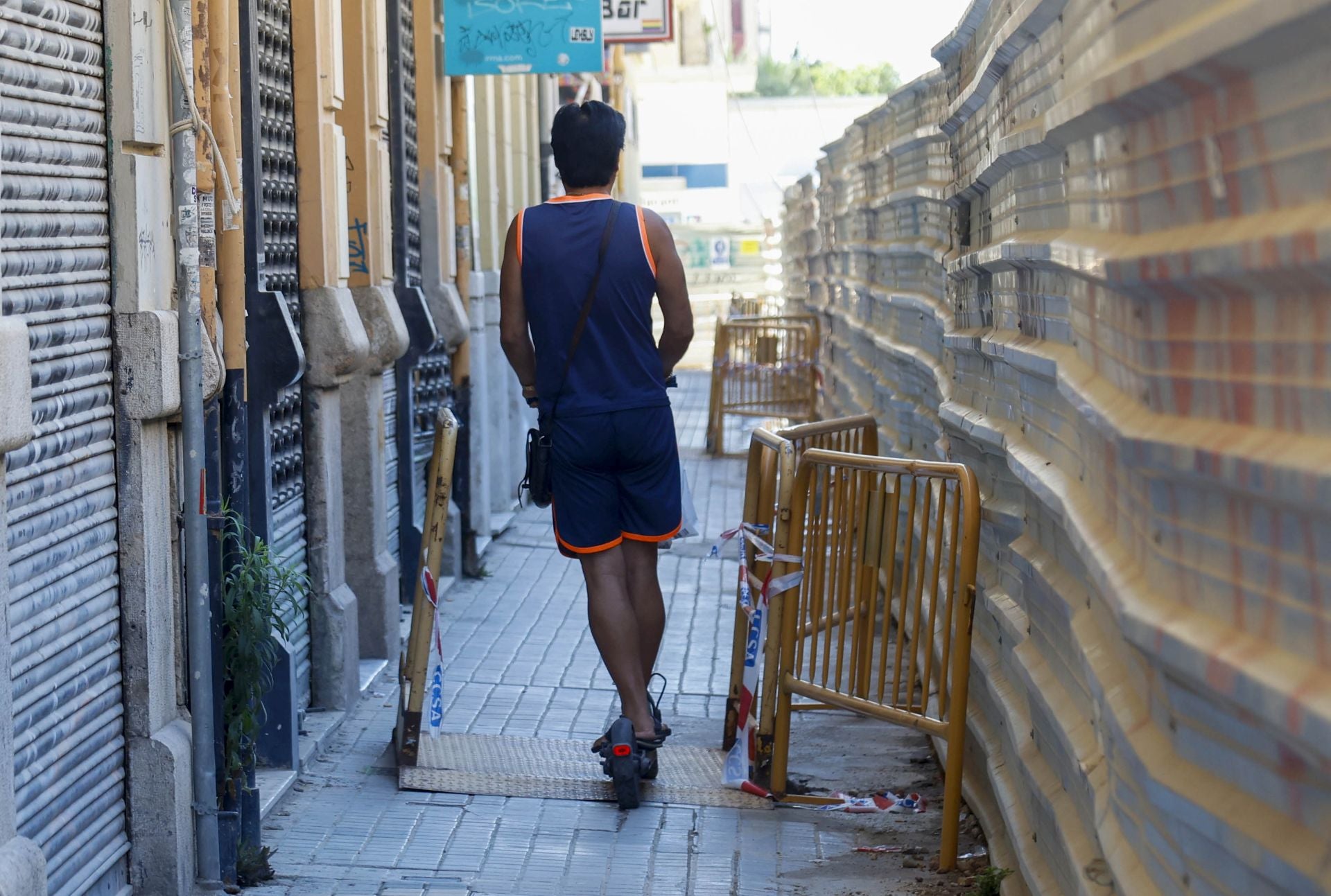 FOTOS | Así están las obras en la calle Alicante de Valencia