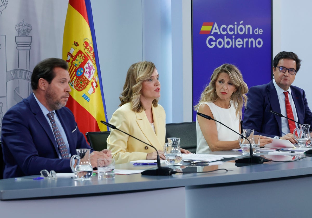 Rueda de prensa posterior al Consejo de Ministros