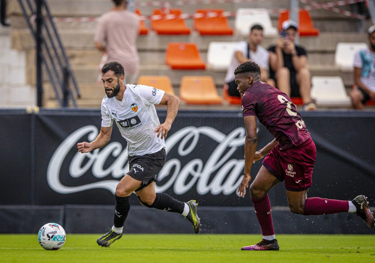 Partido de pretemporada entre el Valencia y Leganés.