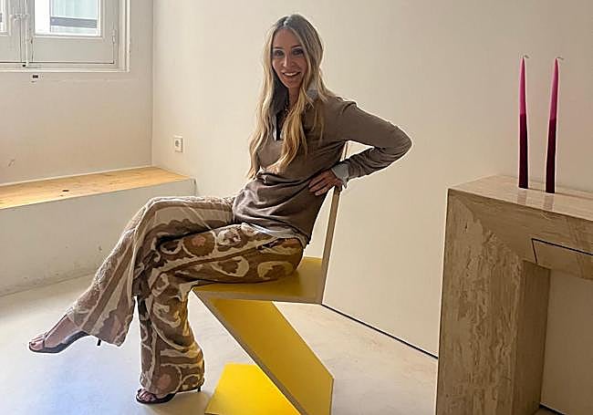 La interiorista Ampa Costa.