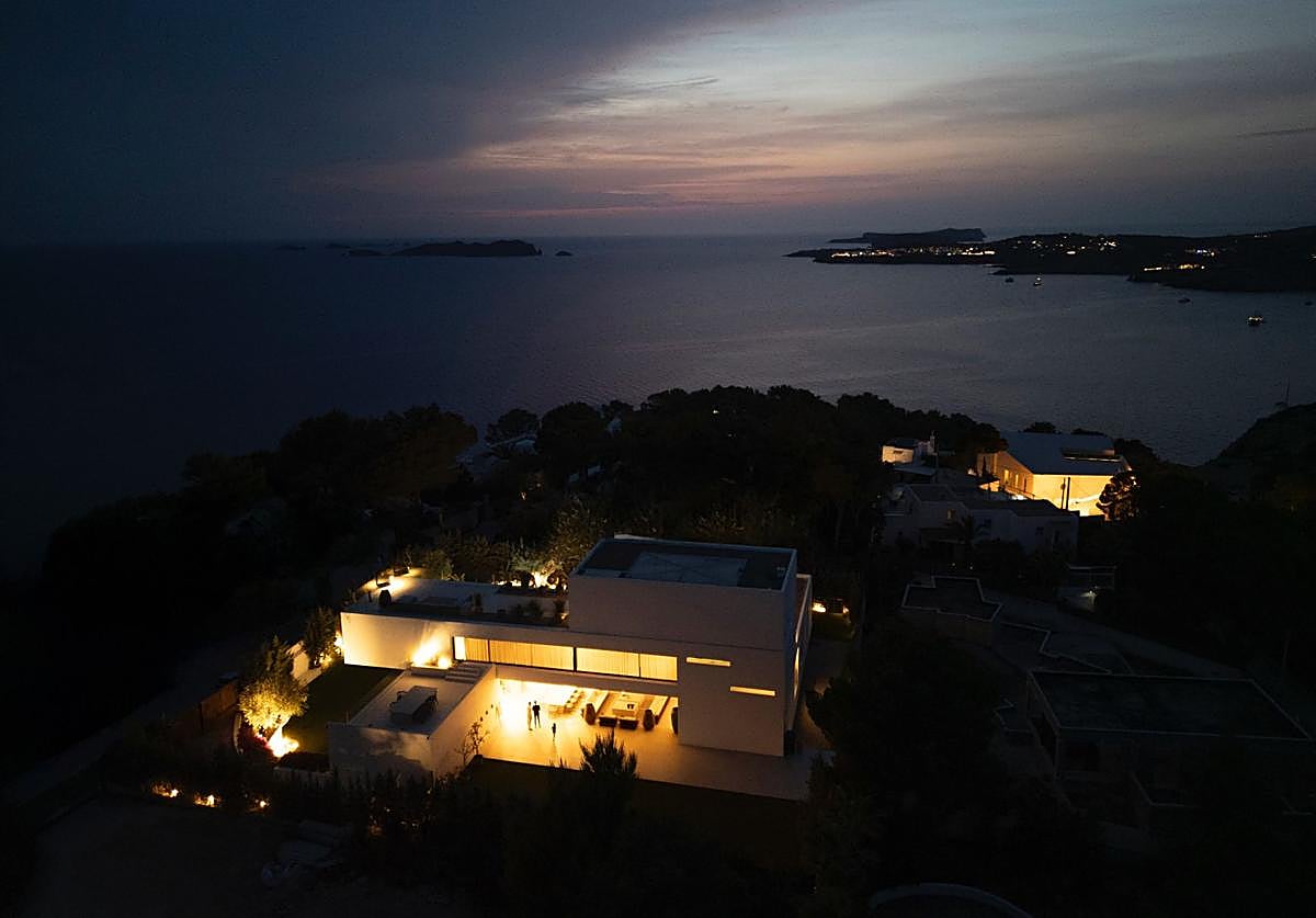 Can Vega, en una de las calas de Ibiza.