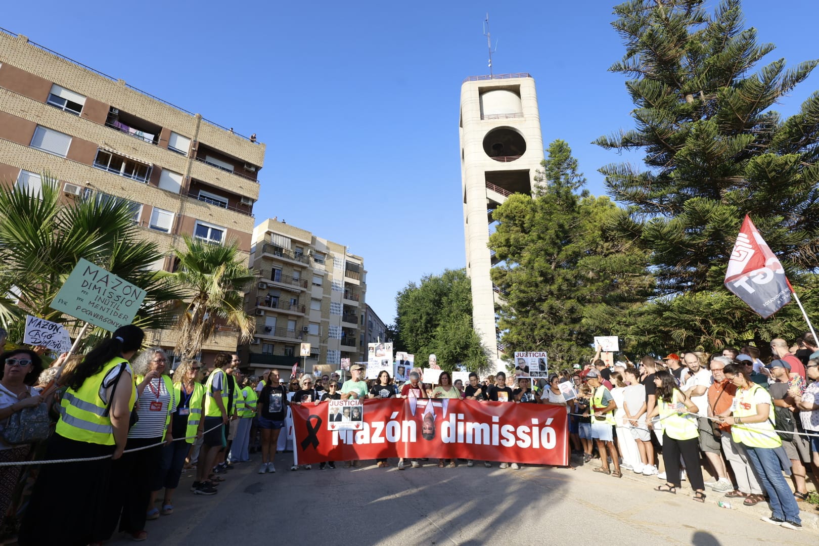 FOTOS | Novena manifestación contra Mazón por la gestión de la dana