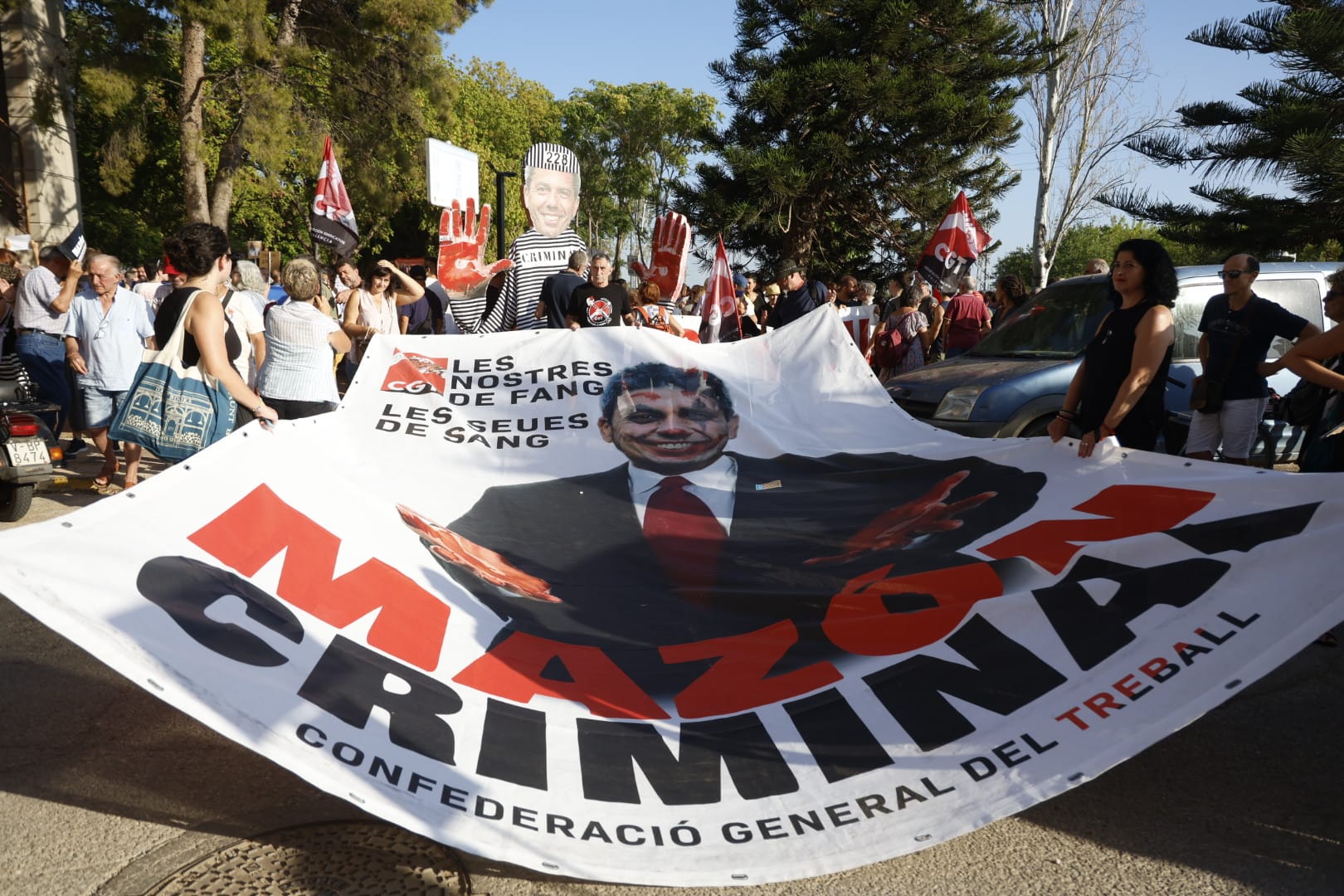 FOTOS | Novena manifestación contra Mazón por la gestión de la dana