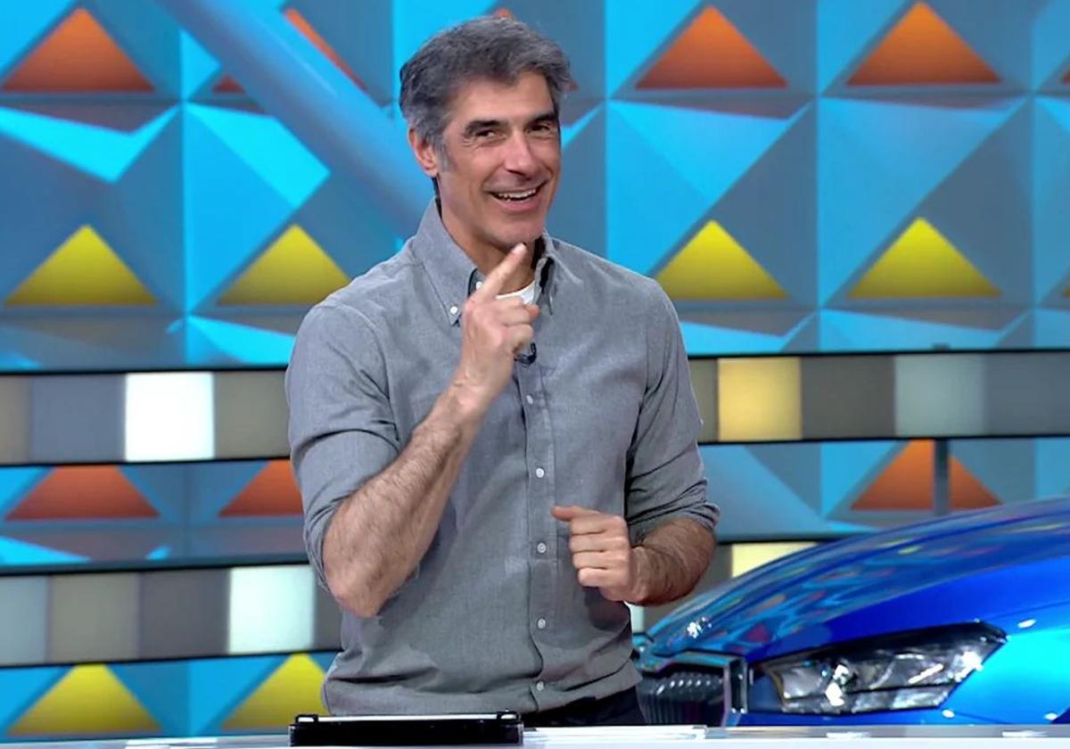 El presentador de 'La Ruleta de la suerte', Jorge Fernández, en una imagen de archivo.