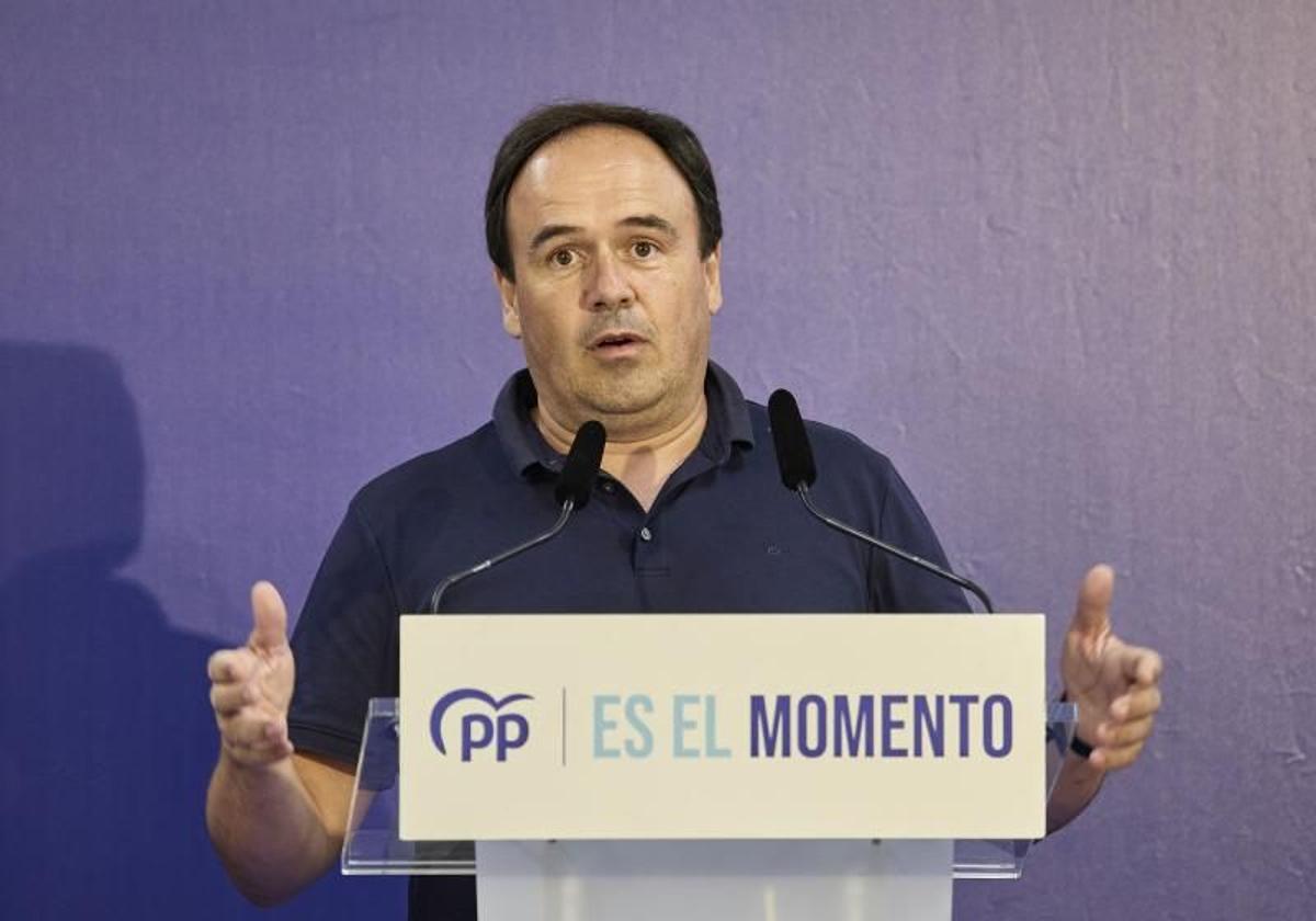 Juan Francisco Pérez Llorca en una imagen de archivo.