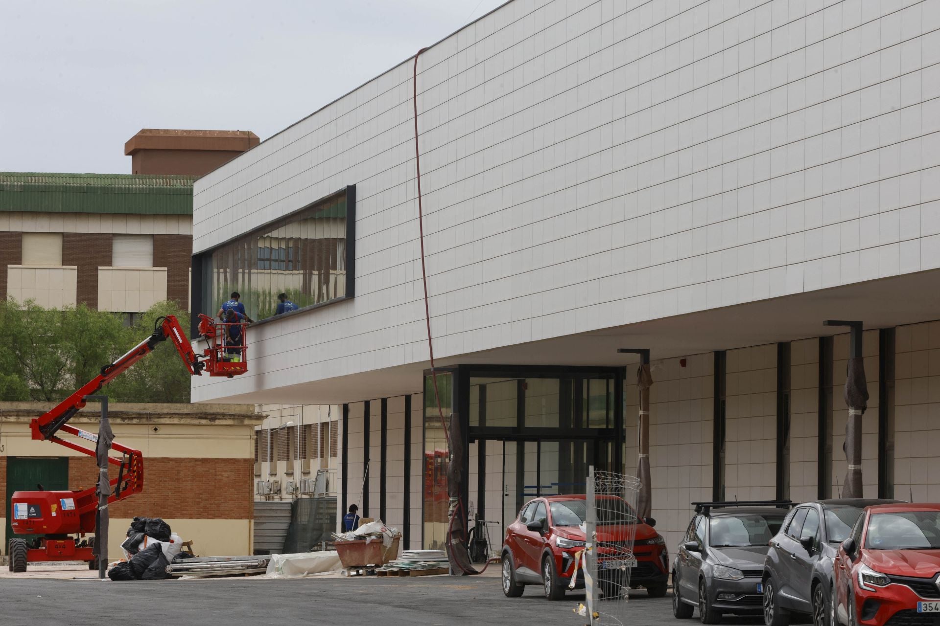 Obras contra reloj para poner a punto el hospital Militar de Mislata