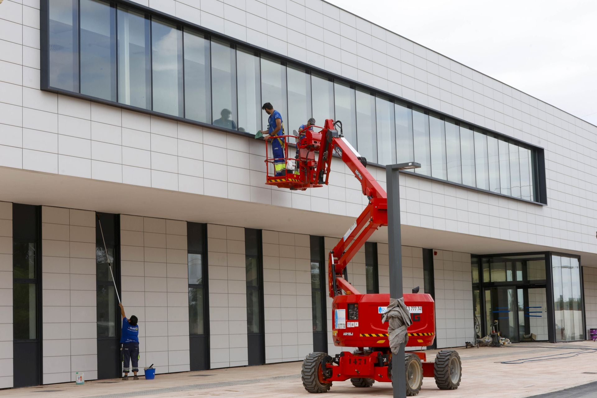 Obras contra reloj para poner a punto el hospital Militar de Mislata