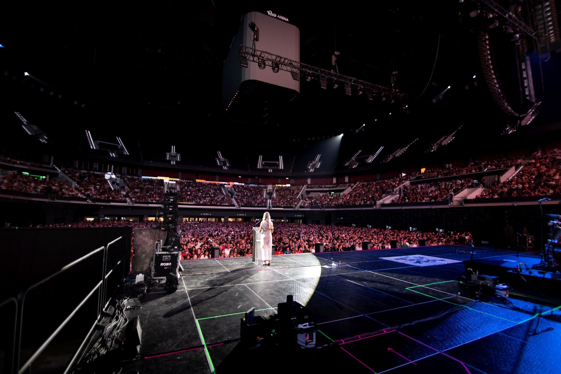 El &#039;preestreno&#039; del Roig Arena