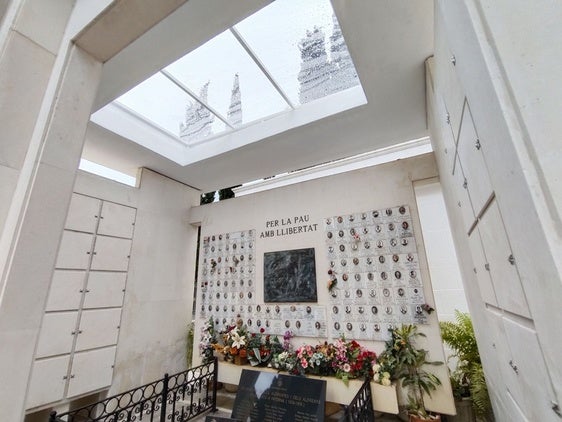 Panteón en honor a las víctimas de la Guerra Civil.