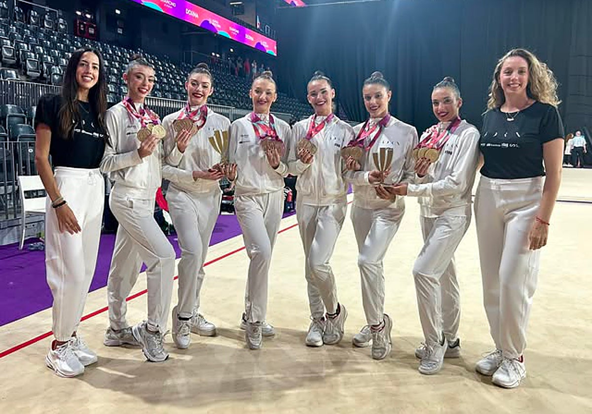 El equipo nacional integrados por dos valencianas.