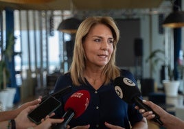 La vicepresidenta primera y portavoz del Consell, Susana Camarero, en una imagen de archivo.