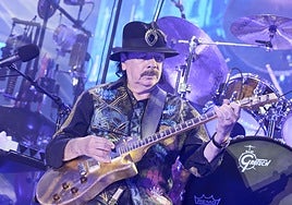 Carlos Santana encandila a Valencia