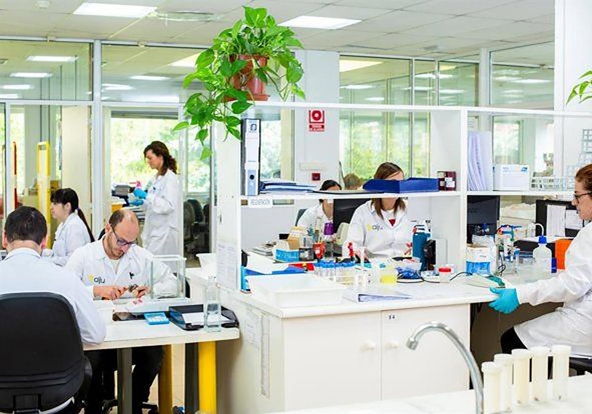 Un laboratorio de investigación en una imagen de archivo.