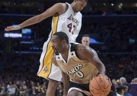 Gilbert Arenas, en su etapa de jugador de la NBA: