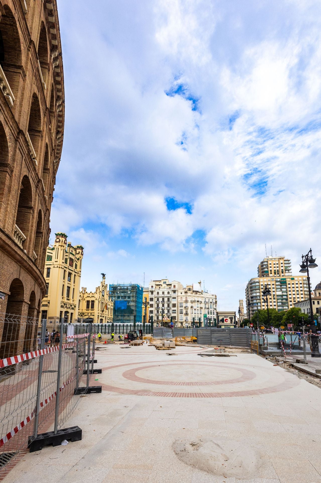 Fotos: Obras entre las estaciones de metro de Xàtiva y Alacant