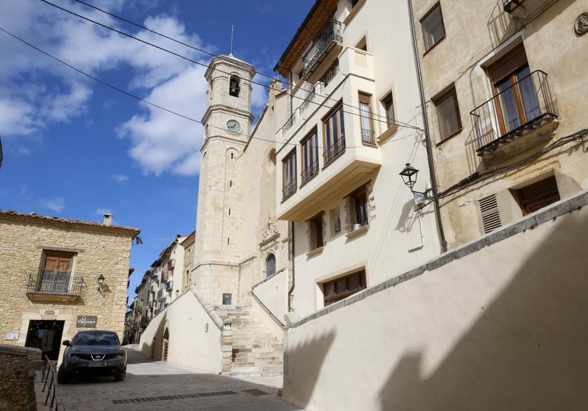 Una calle de Vilafranca, en una imagen de archivo.
