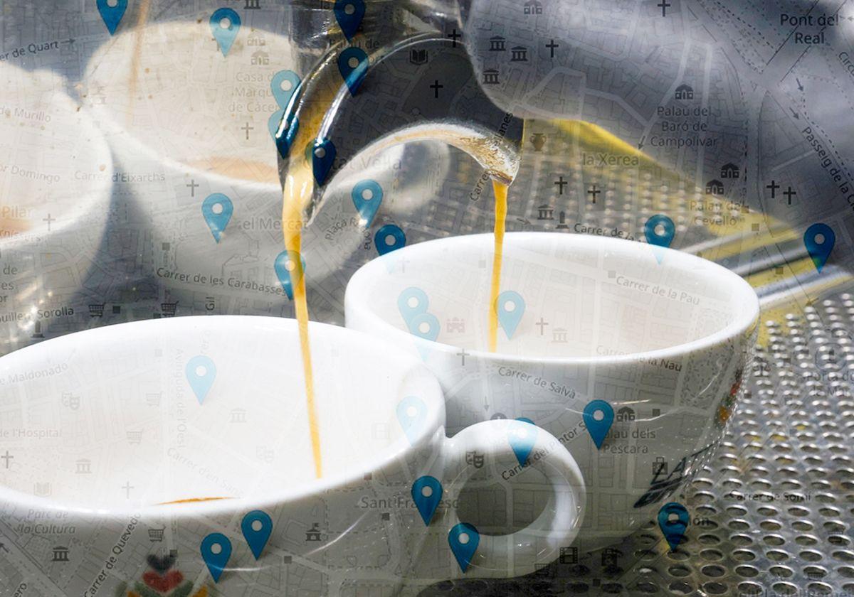 Una de las cafeterías más de moda de Ruzafa