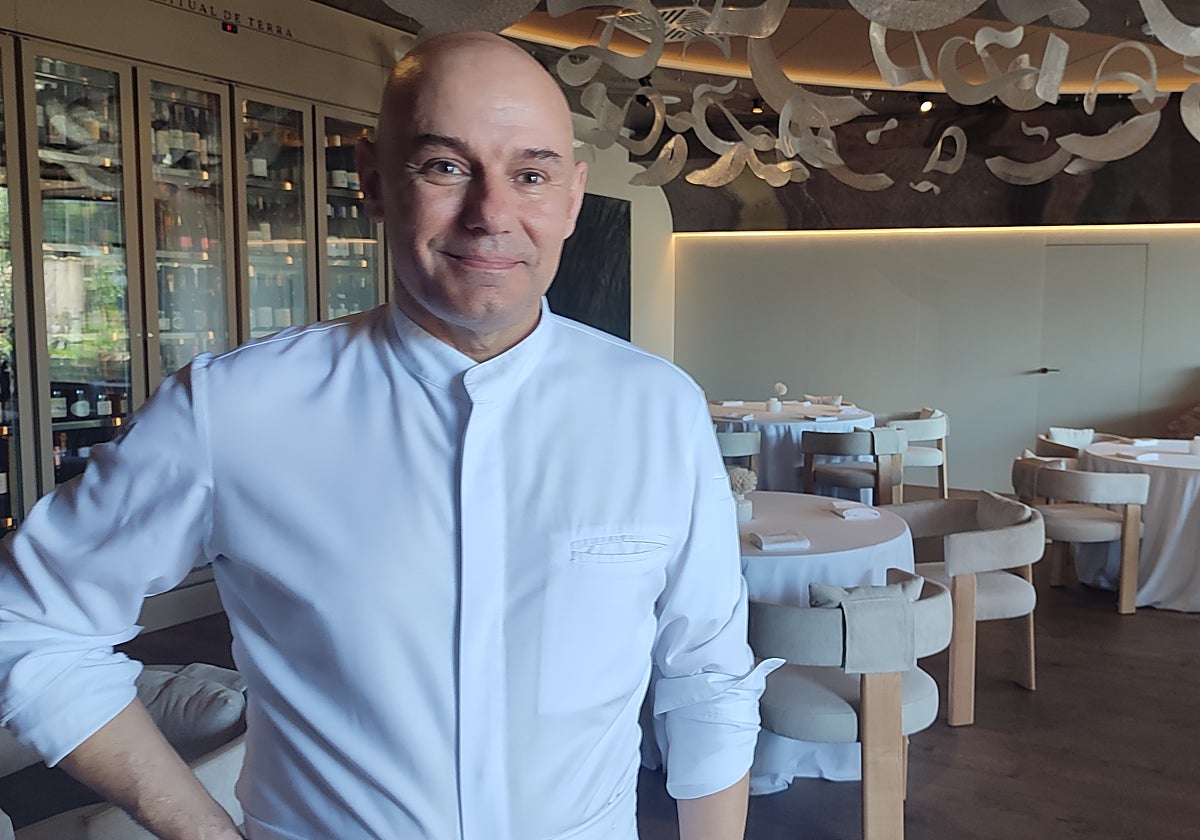 El cocinero Nazario Cano.