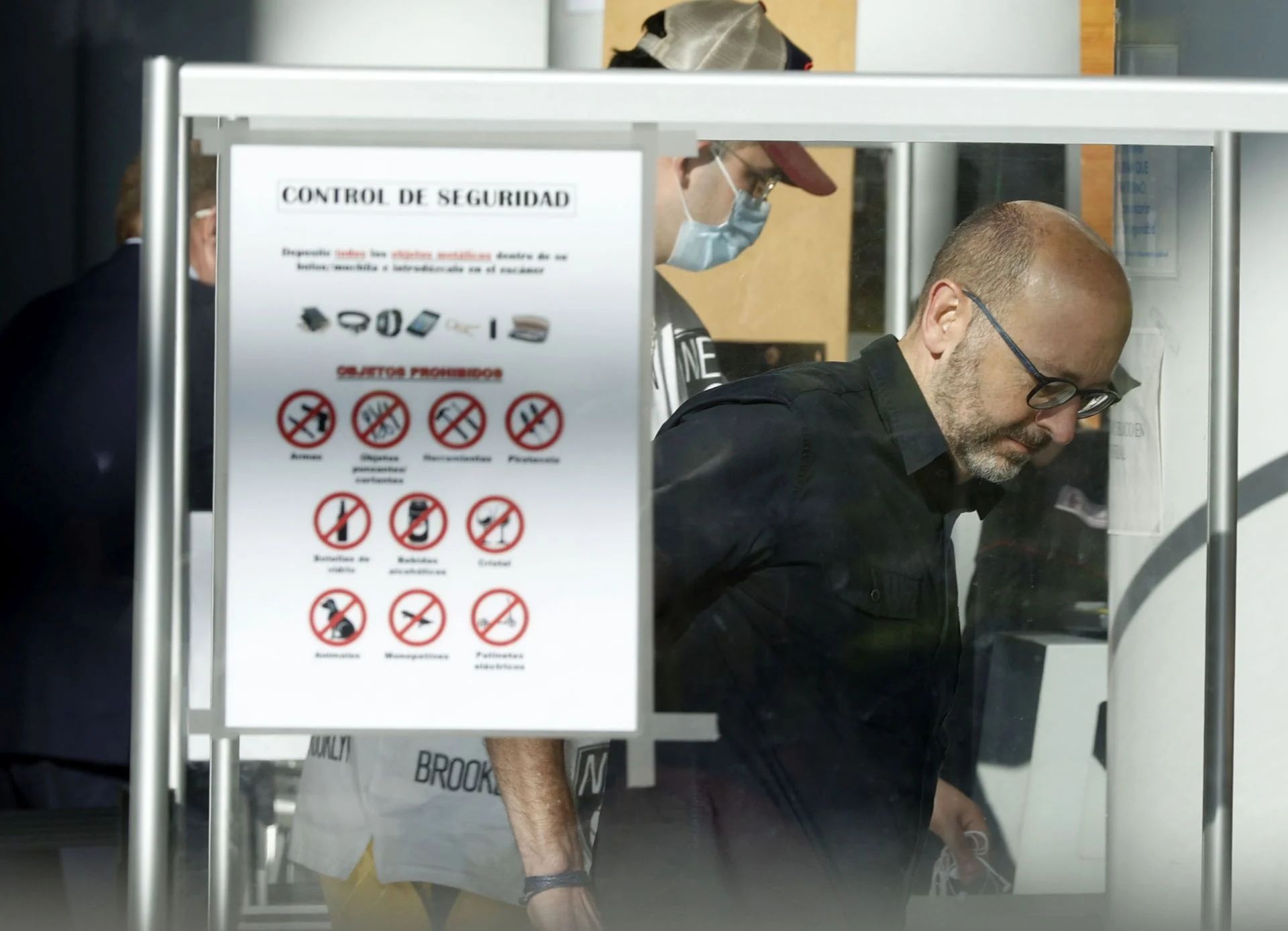 Francis Puig, en la Ciudad de la Justicia de Valencia