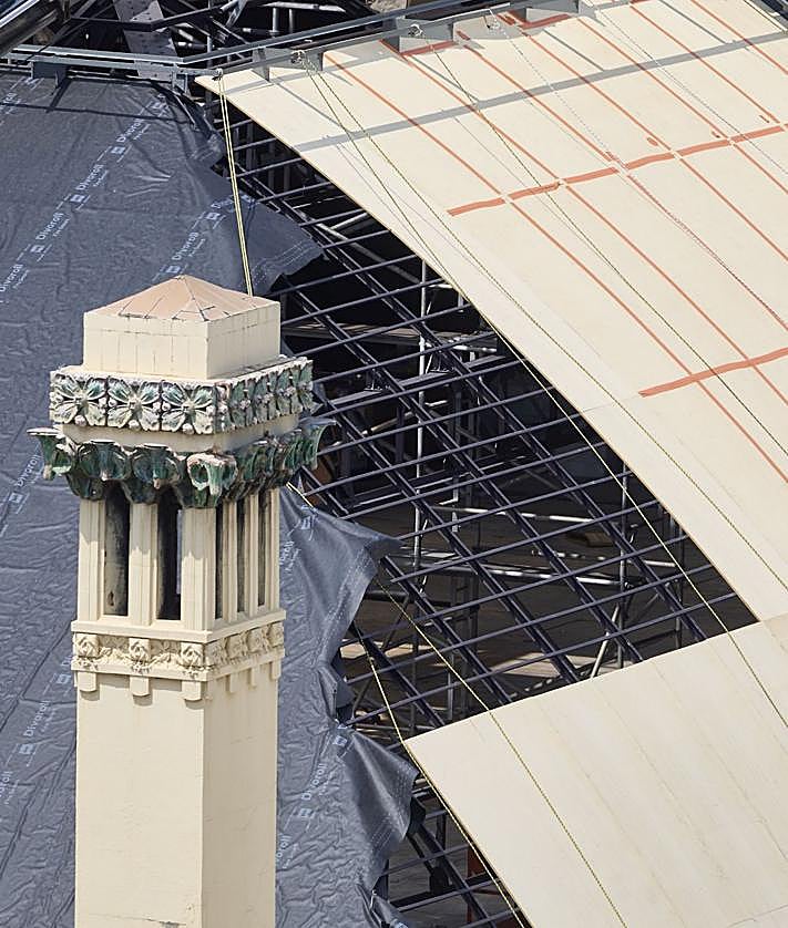 Imagen secundaria 2 - La nueva piel de la Estación del Norte se asoma a la fachada