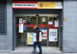 Una oficina del SEPE en una imagen de archivo.