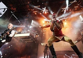 Una de las actuaciones de la Orquesta Panorama.