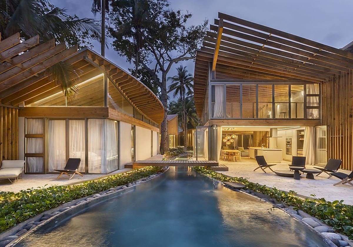 Casa Al Suave, en la playa El Zonte de El Salvador.