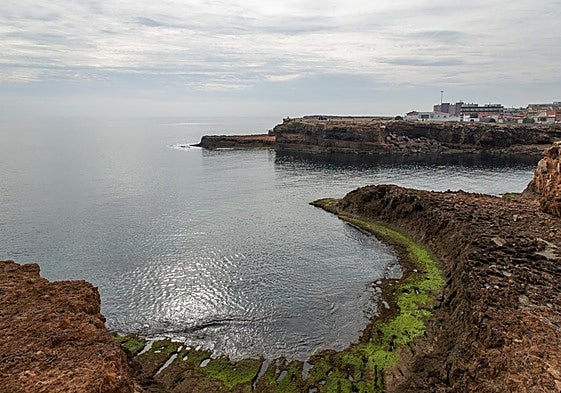 Cala de la Zorra, en Torrevieja.
