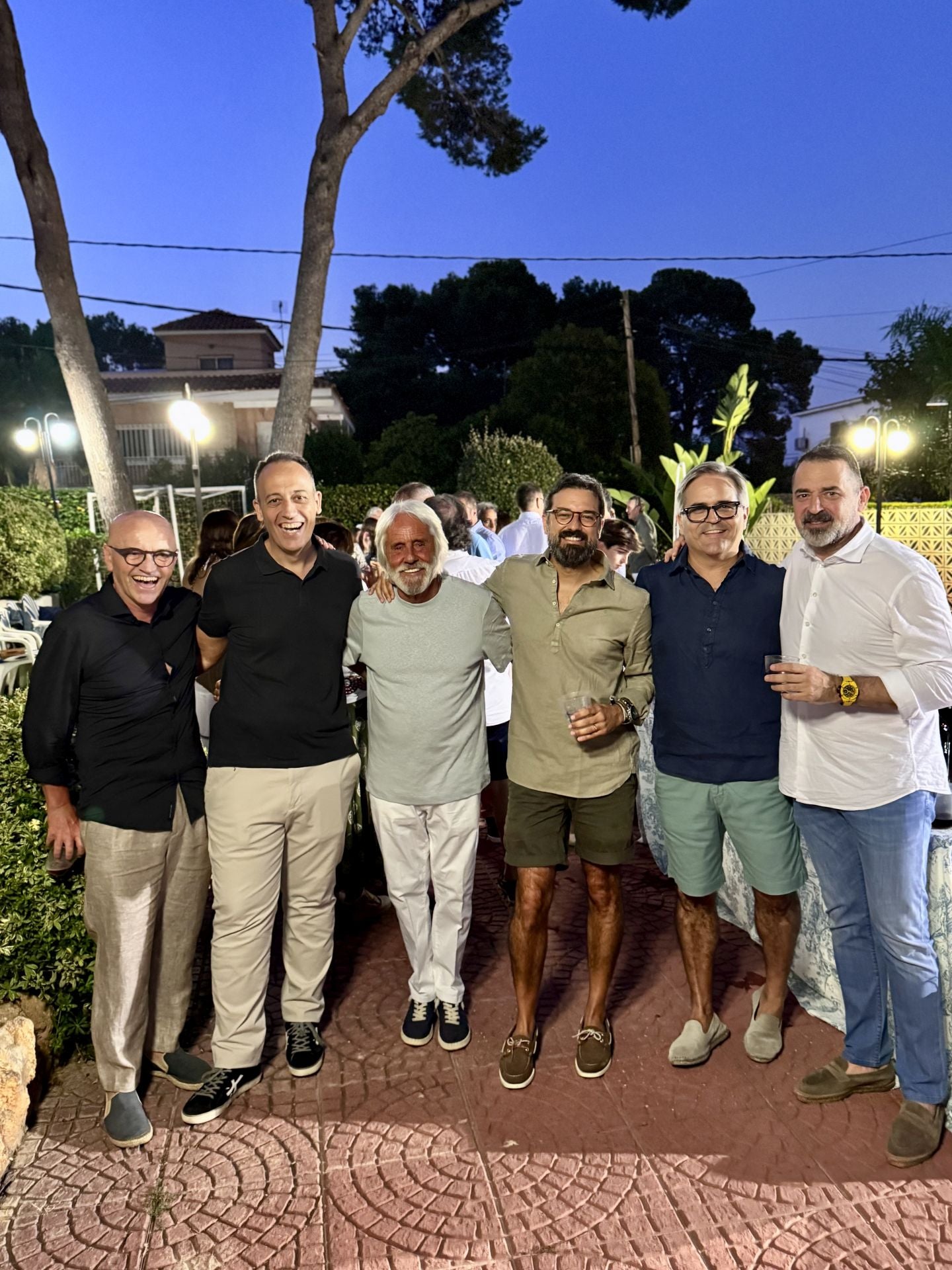 Enric Rodríguez, Quique Grau, Tony Jordán, Javi Delgado, Pablo Jordán y Jose Jordá.