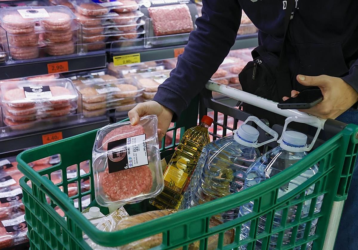 Un supermercado Mercadona, en una imagen de archivo.