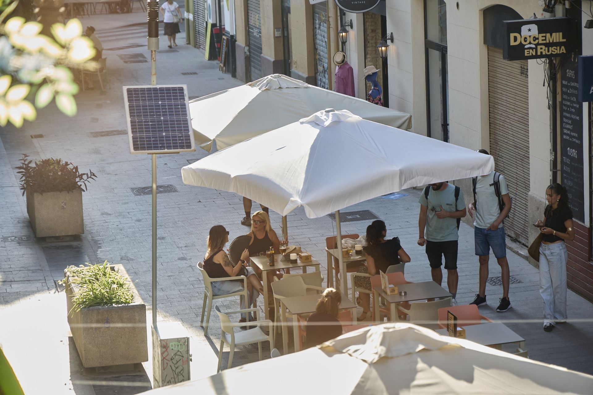 Fotos de las terrazas antirruido de Ruzafa
