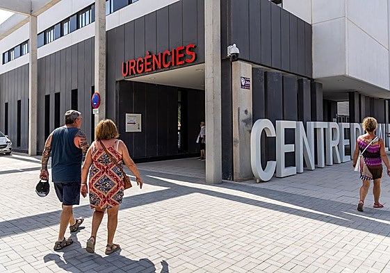 Entrada al Punto de Urgencias de Campanar II.