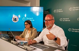 Los diputados de Hacienda y Emergencias, durante la rueda de prensa.