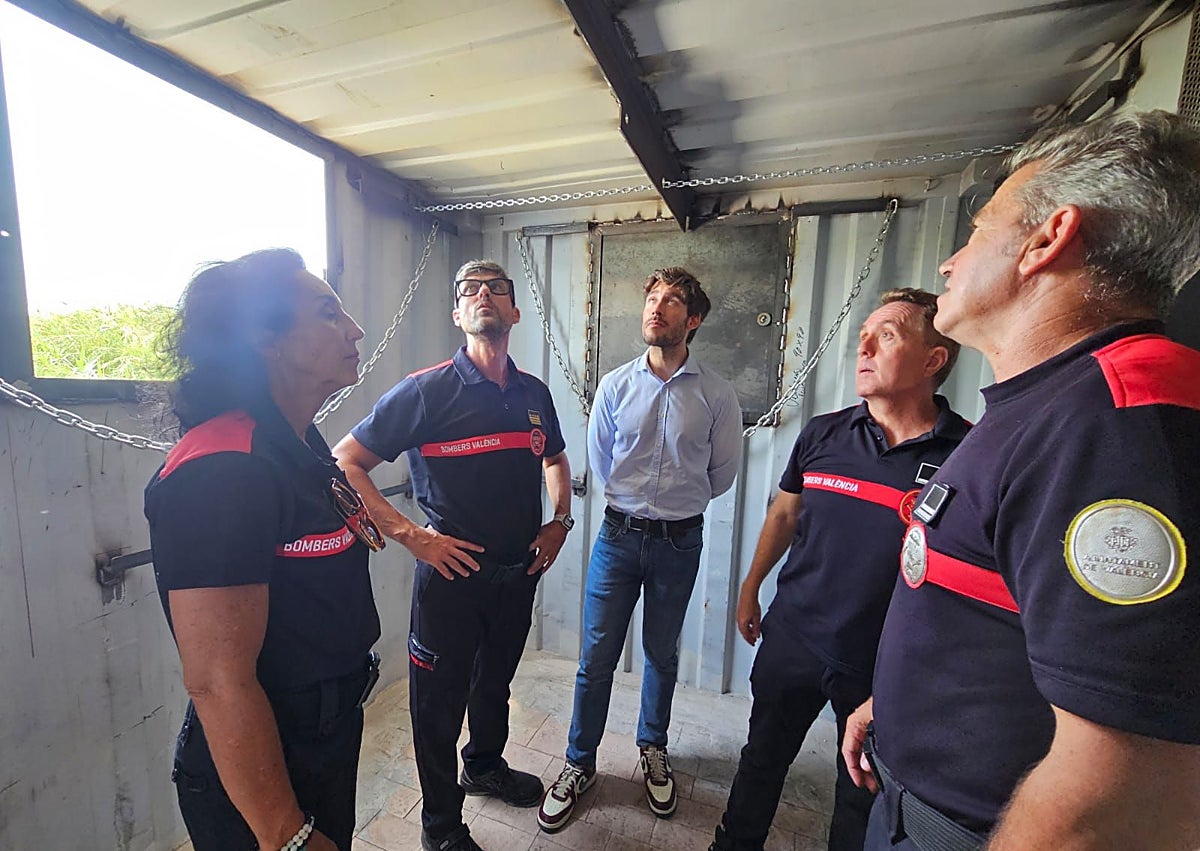 Imagen secundaria 1 - Visita al recinto de prácticas.