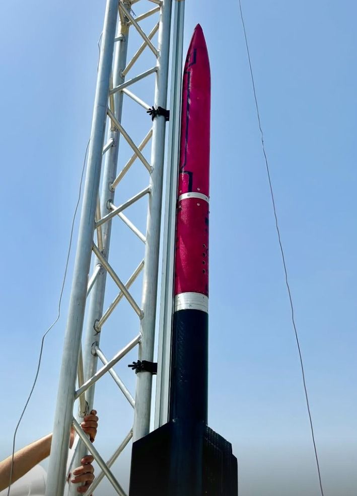 El Rompetechos, el cohete lanzado este miércoles