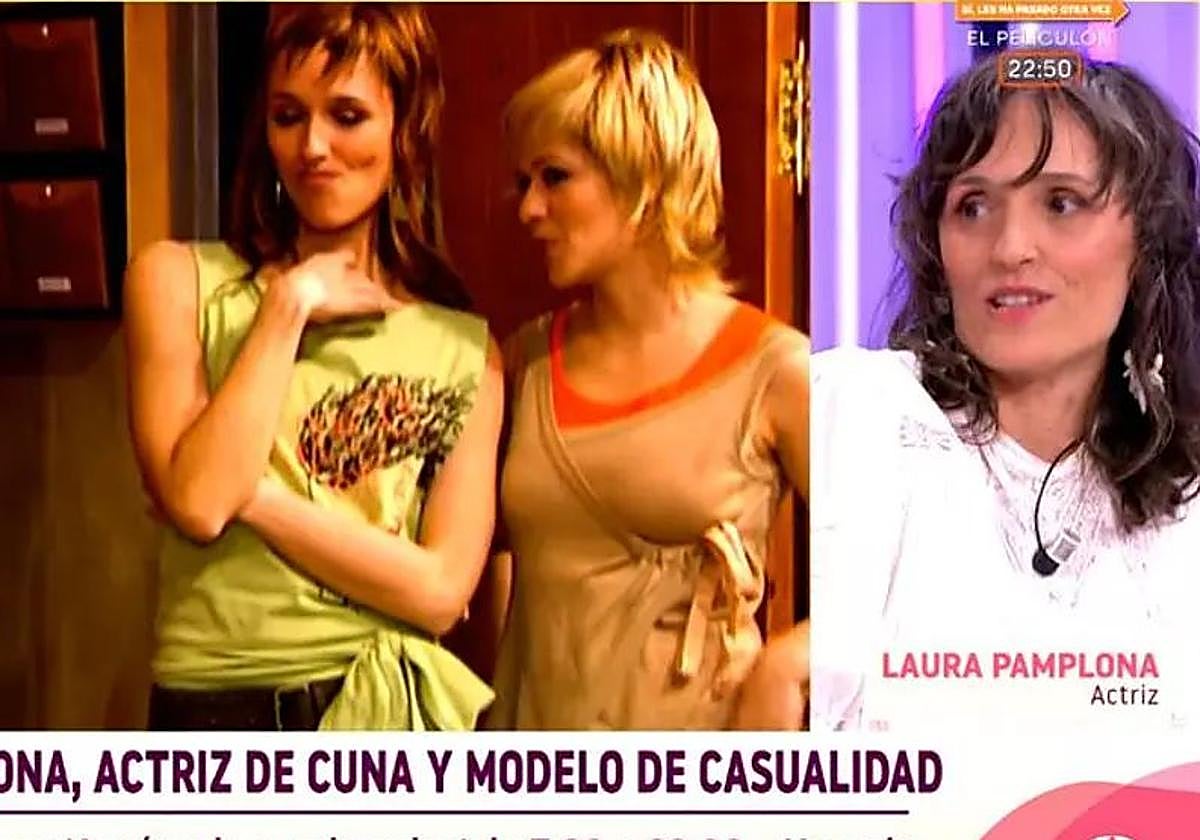 Laura Pamplona recuerda su etapa en 'Aquí no hay quien viva'.
