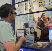 Una administración de loterías, en un imagen de archivo.
